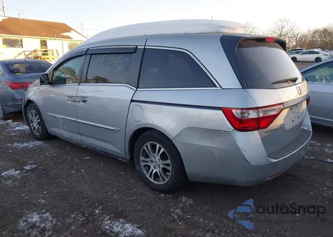 2011 Honda Odyssey Ex-L from USA, damaged, VIN 5FNRL5H63BB004228
